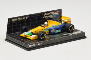 Benetton B191B Ford #20 M. Brundle Early Season F1 1992 Minichamps 1:43 400920120 Métal — image 2 sur 5