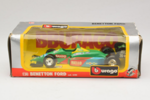 Benetton B190 Ford #20 N. Piquet F1 1990 Bburago 1:24 6102 Métal