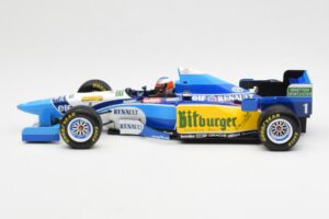 Benetton B195 Renault #1 M. Schumacher Winner Japanese GP 1995 Minichamps 1:18 510953401 Métal — image 3 sur 6