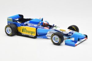 Benetton B195 Renault #1 M. Schumacher Winner Japanese GP 1995 Minichamps 1:18 510953401 Métal — image 4 sur 6