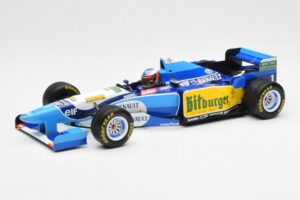 Benetton B195 Renault #1 M. Schumacher Winner Japanese GP 1995 Minichamps 1:18 510953401 Métal