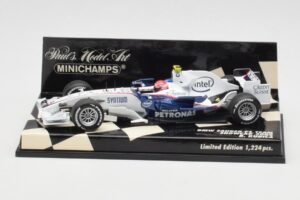 BMW Sauber F1.08 #4 R. Kubica Showcar 2008 Minichamps 1:43 400080084 Métal