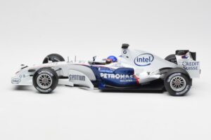 BMW Sauber F1.06 #17 J. Villeneuve F1 2006 Minichamps 1:18 100060017 Métal — image 3 sur 6