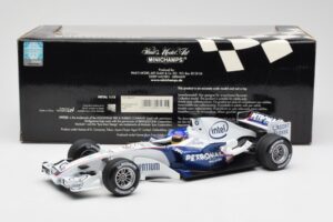 BMW Sauber F1.06 #17 J. Villeneuve F1 2006 Minichamps 1:18 100060017 Métal — image 6 sur 6