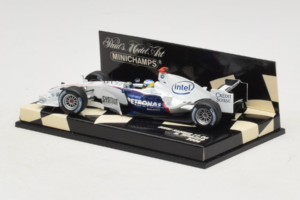 BMW Sauber F1.06 #16 N. Heidfeld BMW Sauber F1 Team 2006 Minichamps 1:43 400060016 Métal — image 3 sur 5