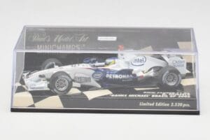 BMW Sauber F1.06 #16 N. Heidfeld Brazilian GP 2006 Minichamps 1:43 400060316 Métal — image 5 sur 5
