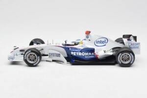 BMW Sauber F1.06 #16 N. Heidfeld F1 2006 Minichamps 1:18 100060016 Métal — image 3 sur 6