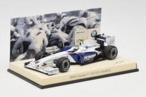 BMW Sauber F1.09 #6 N. Heidfeld F1 2009 v2 Minichamps 1:43 80422155795 Métal — image 2 sur 5