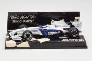 BMW Sauber F1.09 #5 R. Kubica Australian GP 2009 Minichamps 1:43 400090005 Métal