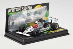 Brabham BMW BT52B A. Senna Test Car Paul Ricard 14 November 1983 Minichamps 1:43 540834399 Métal — image 2 sur 5