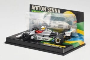 Brabham BMW BT52B A. Senna Test Car Paul Ricard 14 November 1983 Minichamps 1:43 540834399 Métal — image 3 sur 5