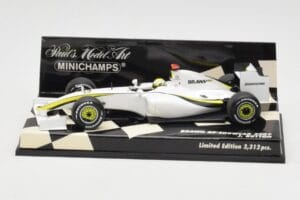 Brawn GP Mercedes BGP001 #22 J. Button Showcar 2009 Minichamps 1:43 400090092 Métal