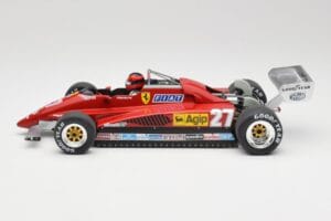 Ferrari 126C2 #27 G. Villeneuve GP Belgium 1982 MCG 1:18 MCG18629F Métal — image 3 sur 6