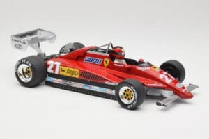 Ferrari 126C2 #27 G. Villeneuve GP Belgium 1982 MCG 1:18 MCG18629F Métal — image 4 sur 6