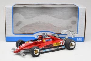Ferrari 126C2 #27 G. Villeneuve GP Belgium 1982 MCG 1:18 MCG18629F Métal — image 6 sur 6