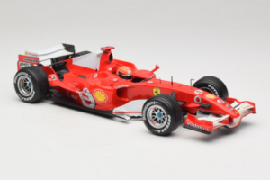 Ferrari 248 F1 #5 M. Schumacher German GP Hockenheimring 2006 Hot Wheels 1:18 J2887 Métal — image 4 sur 6