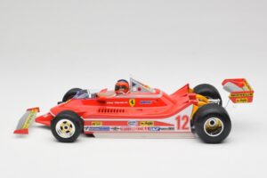 Ferrari 312T4 #12 G. Villeneuve United States Grand Prix East Winner 1979 Bburago 1:18 18-16814-18-01546 Métal — image 3 sur 6