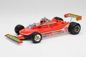 Ferrari 312T4 #12 G. Villeneuve United States Grand Prix East Winner 1979 Bburago 1:18 18-16814-18-01546 Métal