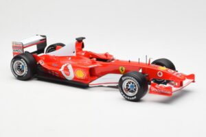 Ferrari F2003-GA F1 Constructors World Champions 2003 Hot Wheels 1:18 G3764 Métal — image 4 sur 7