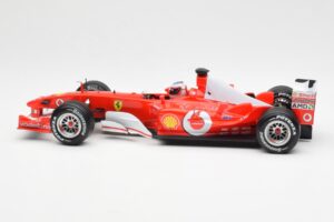 Ferrari F2003-GA #2 R. Barrichello F1 2003 Hot Wheels 1:18 B1024 Métal — image 3 sur 6