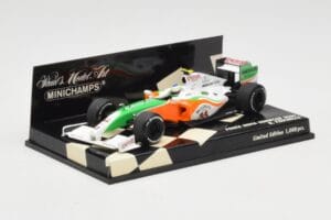 Force India Mercedes VJM02 #21 G. Fisichella Showcar 2009 Minichamps 1:43 400090091 Métal — image 2 sur 5