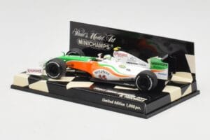 Force India Mercedes VJM02 #21 G. Fisichella Showcar 2009 Minichamps 1:43 400090091 Métal — image 3 sur 5