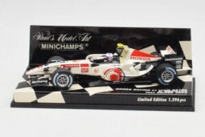 Honda RA106 A. Davidson Test Driver F1 2006 Minichamps 1:43 400060036 Métal