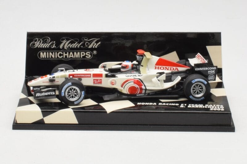 Honda RA106 #11 R. Barrichello F1 2006 Minichamps 1:43 400060011 Métal