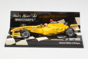 Jordan EJ15 S. Yamamoto F1 Silverstone Test 2005 Minichamps 1:43 400050239 Métal