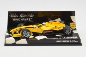 Jordan Ford EJ13 S. Motoyama Suzuka Test 2003 Minichamps 1:43 400030036 Métal