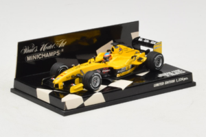 Jordan EJ14 Ford #18 N. Heidfeld Jordan Ford F1 Team Showcar 2004 Minichamps 1:43 400040088 Métal — image 2 sur 5