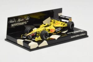 Jordan Honda EJ11 #7 H-H. Frentzen F1 2001 Minichamps 1:43 400010011 Métal — image 2 sur 5