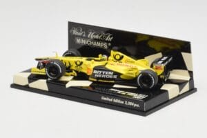 Jordan Honda EJ11 #7 H-H. Frentzen F1 2001 Minichamps 1:43 400010011 Métal — image 3 sur 5