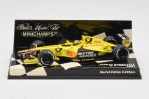 Jordan Honda EJ11 #7 H-H. Frentzen F1 2001 Minichamps 1:43 Jordan Honda EJ11 #7 H-H. Frentzen F1 2001 Minichamps 1:43 400010011 Métal