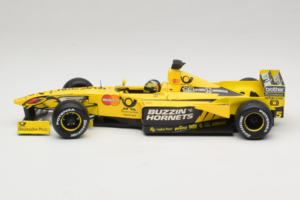 Jordan EJ10 H-H. Frentzen F1 Launch Edition 2000 Hot Wheels 1:18 29160 Métal — image 3 sur 6