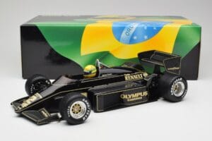 Lotus Renault 97T John Player Special #12 A. Senna Portuguese GP 1985 1st Victory Minichamps 1:12 540851292 Métal — image 8 sur 8
