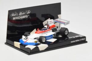 March Ford 751 #28 M. Donohue Race Car 1975 Minichamps 1:43 430750028 Métal — image 2 sur 5