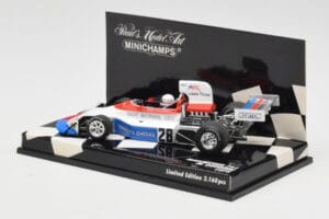 March Ford 751 #28 M. Donohue Race Car 1975 Minichamps 1:43 430750028 Métal — image 3 sur 5