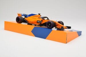 McLaren MCL33 #14 F. Alonso Canadian Grand Prix 300th Start 2018 Minichamps 1:18 533184014 Métal — image 4 sur 6