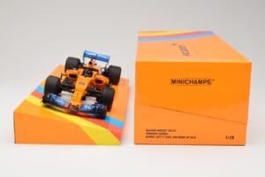 McLaren MCL33 Renault #14 F. Alonso Abu Dhabi GP 2018 Minichamps 1:18 533183914 Résine — image 6 sur 7