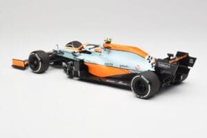 McLaren MCL35M #4 L. Norris Monaco GP 2021 Minichamps 1:18 530212404 Métal — image 5 sur 7