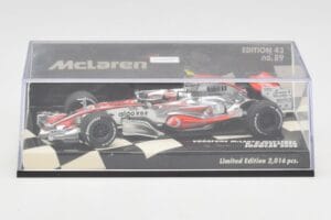 McLaren Mercedes MP4-23 #23 H. Kovalainen Showcar 2008 Minichamps 1:43 530084393 Métal — image 5 sur 5