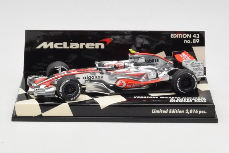 McLaren Mercedes MP4-23 #23 H. Kovalainen Showcar 2008 Minichamps 1:43 530084393 Métal