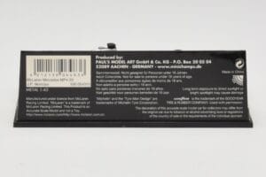 McLaren Mercedes MP4-20 #10 J-P. Montoya Race Car 2005 Minichamps 1:43 530054310 Métal — image 4 sur 5