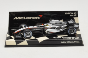 McLaren MP4-20 Mercedes P. de la Rosa F1 2005 Minichamps 1:43 530054315 Métal