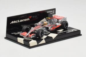 McLaren Mercedes MP4-22 #2 L. Hamilton Race Car 2007 Minichamps 1:43 530074302 Métal — image 2 sur 5