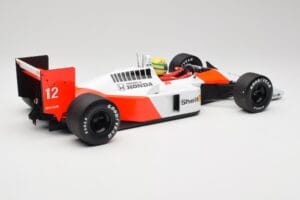 McLaren Honda MP4/4 Marlboro #12 A. Senna F1 World Champion 1988 Minichamps 1:12 540881212 Métal — image 2 sur 6