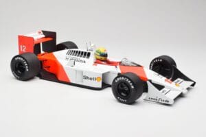 McLaren Honda MP4/4 Marlboro #12 A. Senna F1 World Champion 1988 Minichamps 1:12 540881212 Métal — image 4 sur 6