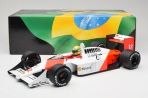 McLaren Honda MP4/4 Marlboro #12 A. Senna F1 World Champion 1988 Minichamps 1:12 540881212 Métal — image 6 sur 6