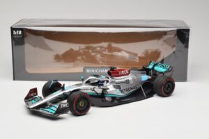 Mercedes AMG W13 E Performance Petronas #63 G. Russell Brazilian GP 1st Win 2022 Minichamps 1:18 110222163 Résine — image 7 sur 7